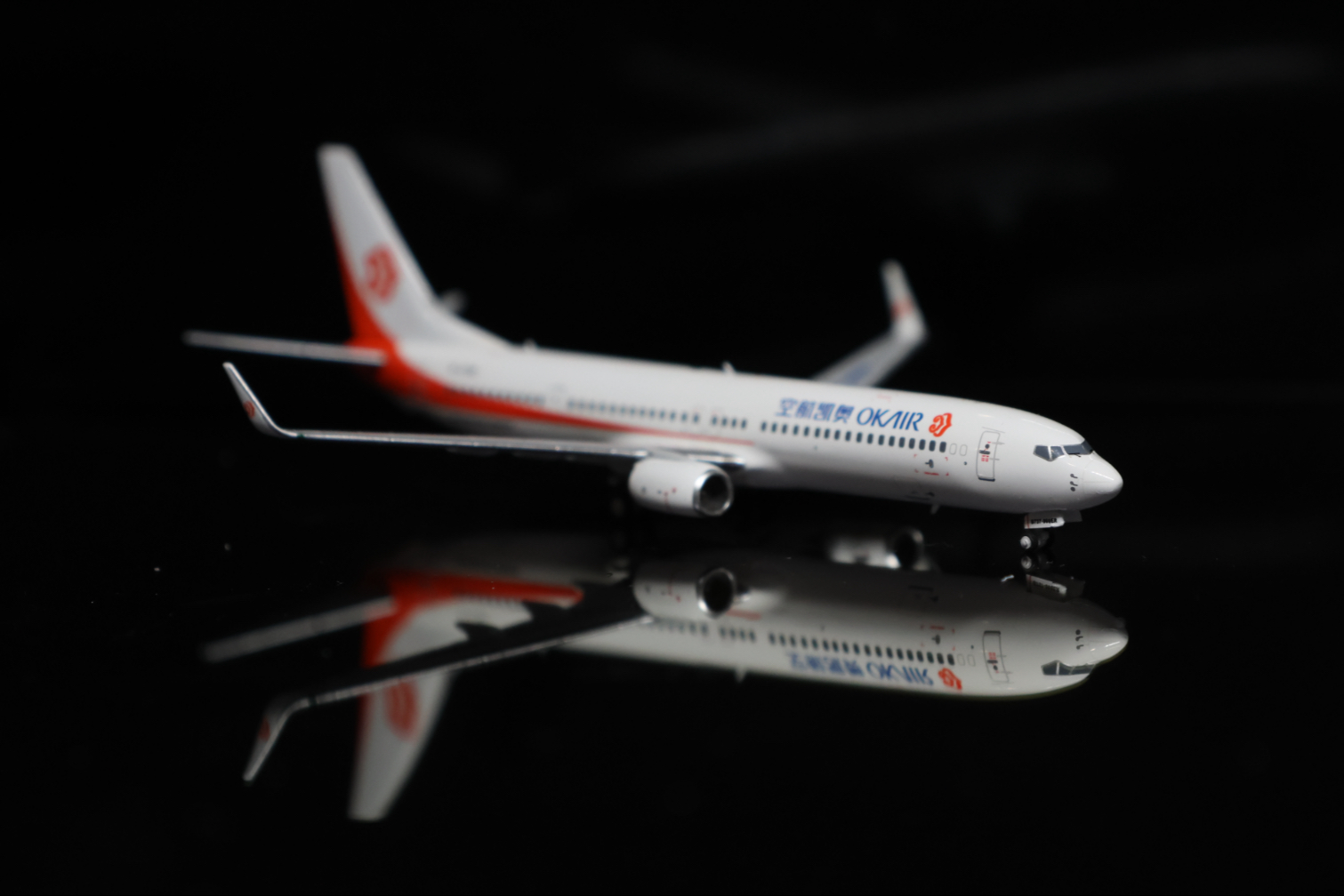 奥凯航空737-900ER模型